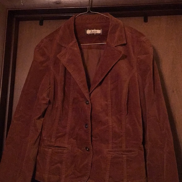 EUC Vintage Jordache Blazer rust sz L - Picture 4 of 4